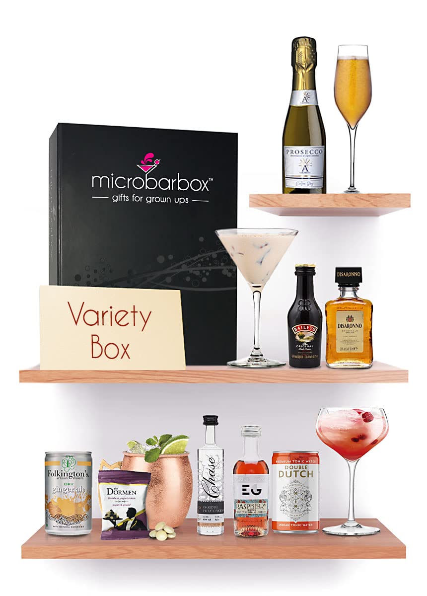 Buy MicroBarBox Cocktail Variety Gift Set featuring Baileys Cream
