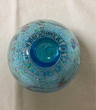 【未使用品】一輪挿し 花瓶 黒木国昭作 サイン入 黄緑 グラスアート宮崎 綾工房 未使用品】一輪挿し 花瓶 黒木国昭作 サイン入 黄緑 グラスアート宮崎 綾