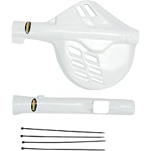 Maier USA Front Compatible/Replacement Fork & Disc Guards Compatible/Replacement for Honda CR/XR - White - 596201
