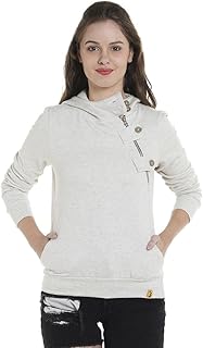 campus sutra Solid Women's Hoodie-picture-38