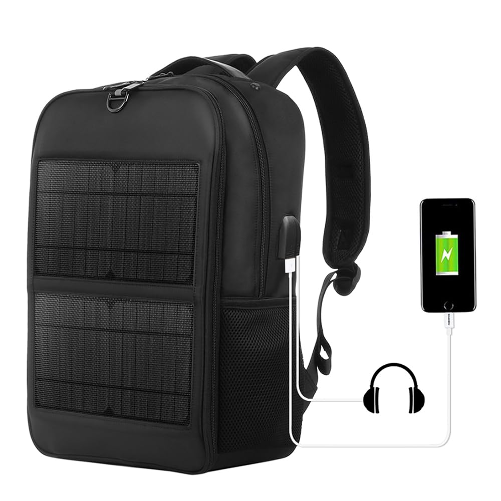 【数量限定】14W ソーラーパネルパワーバックパック、ソーラー充電リュックサック Amazon.co.jp: 14W ソーラーパネルパワーバックパック、ソーラー充電