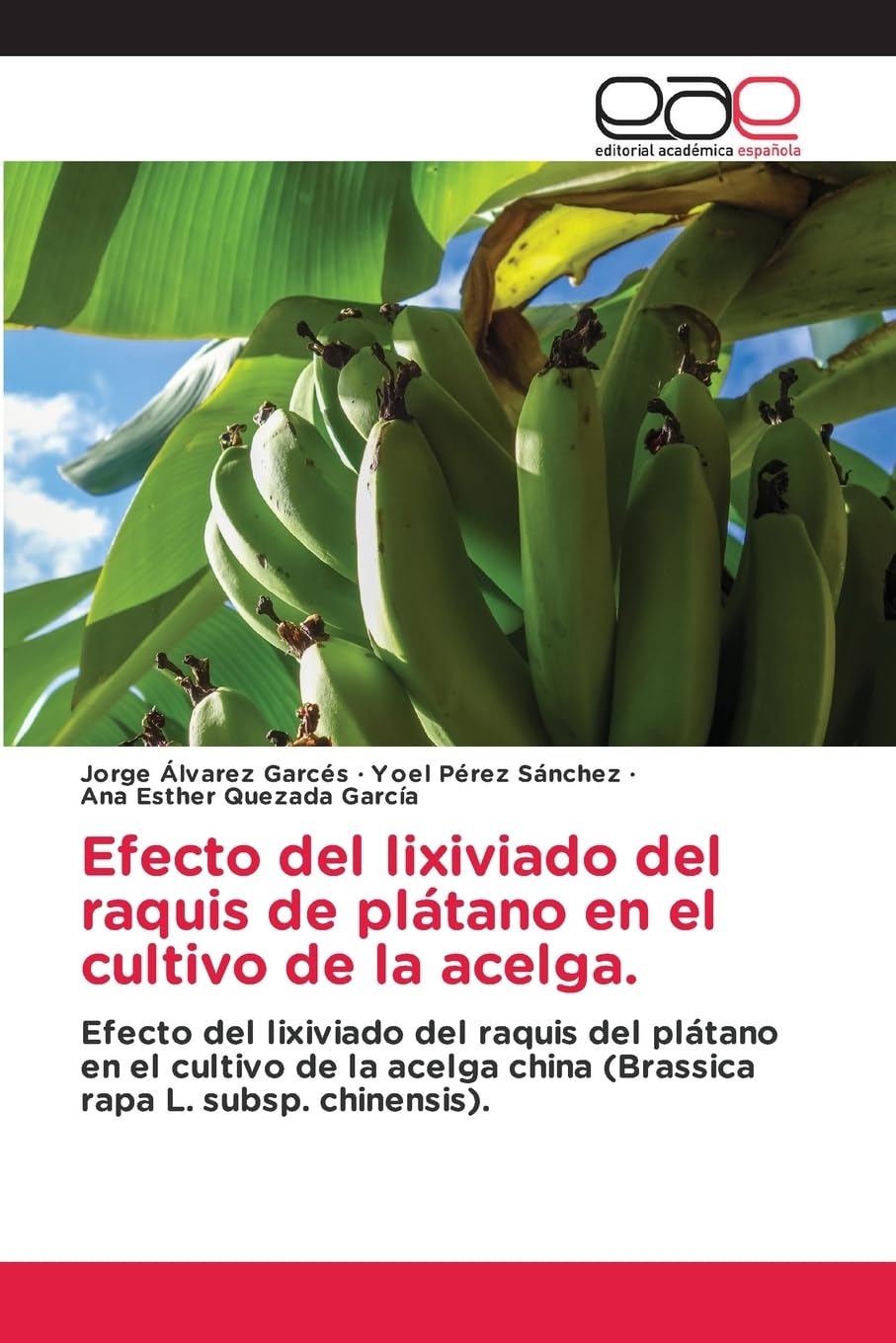 Efecto del lixiviado del raquis de plátano en el cultivo de la acelga.: Efecto del lixiviado del raquis del plátano en el cultivo de la acelga china (Brassica rapa L. subsp. chinensis).