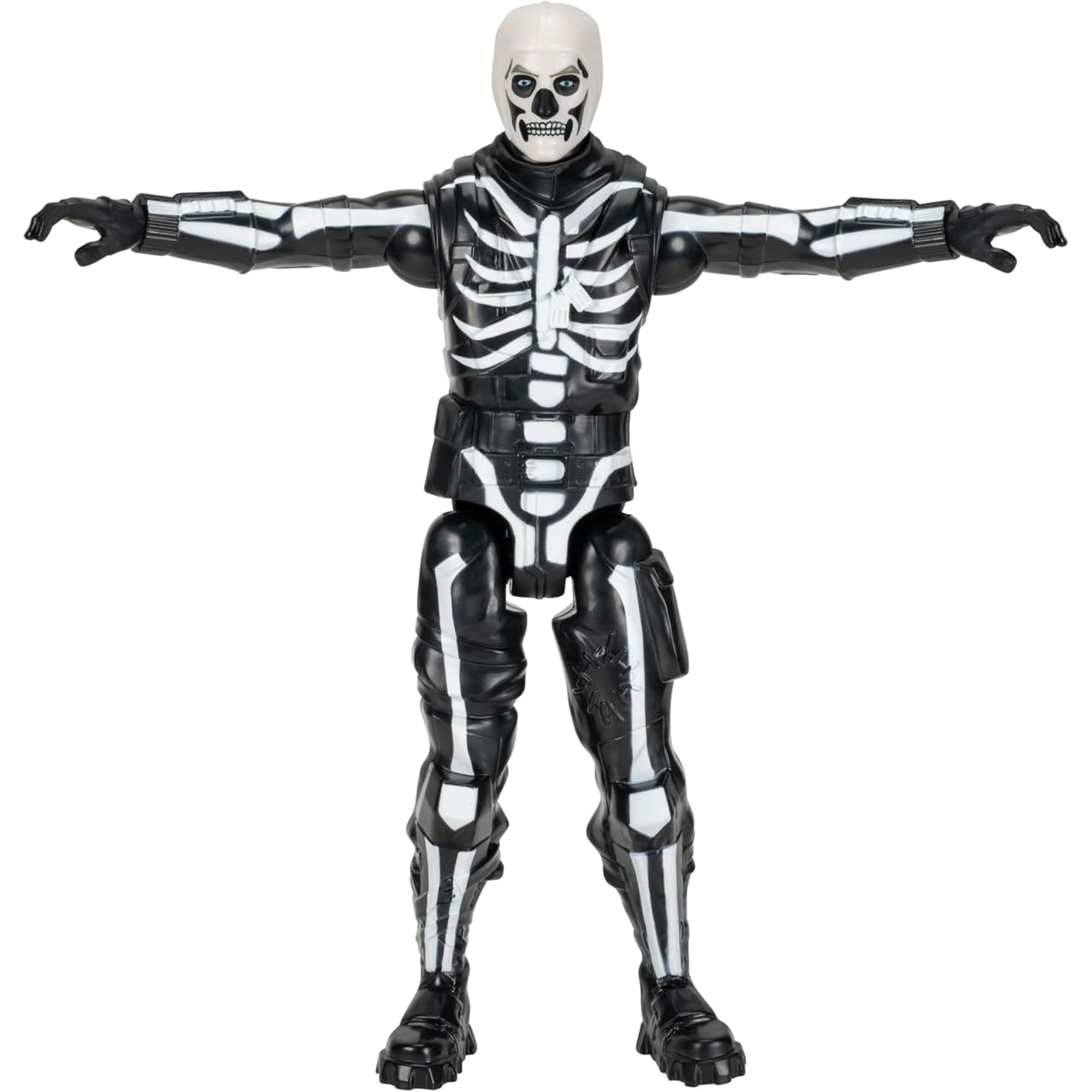 Jazwares Fortnite Duo Mode Victory Series - Action figure articolate con codici (Skull Trooper & Scratch 30,5 cm, confezione doppia)