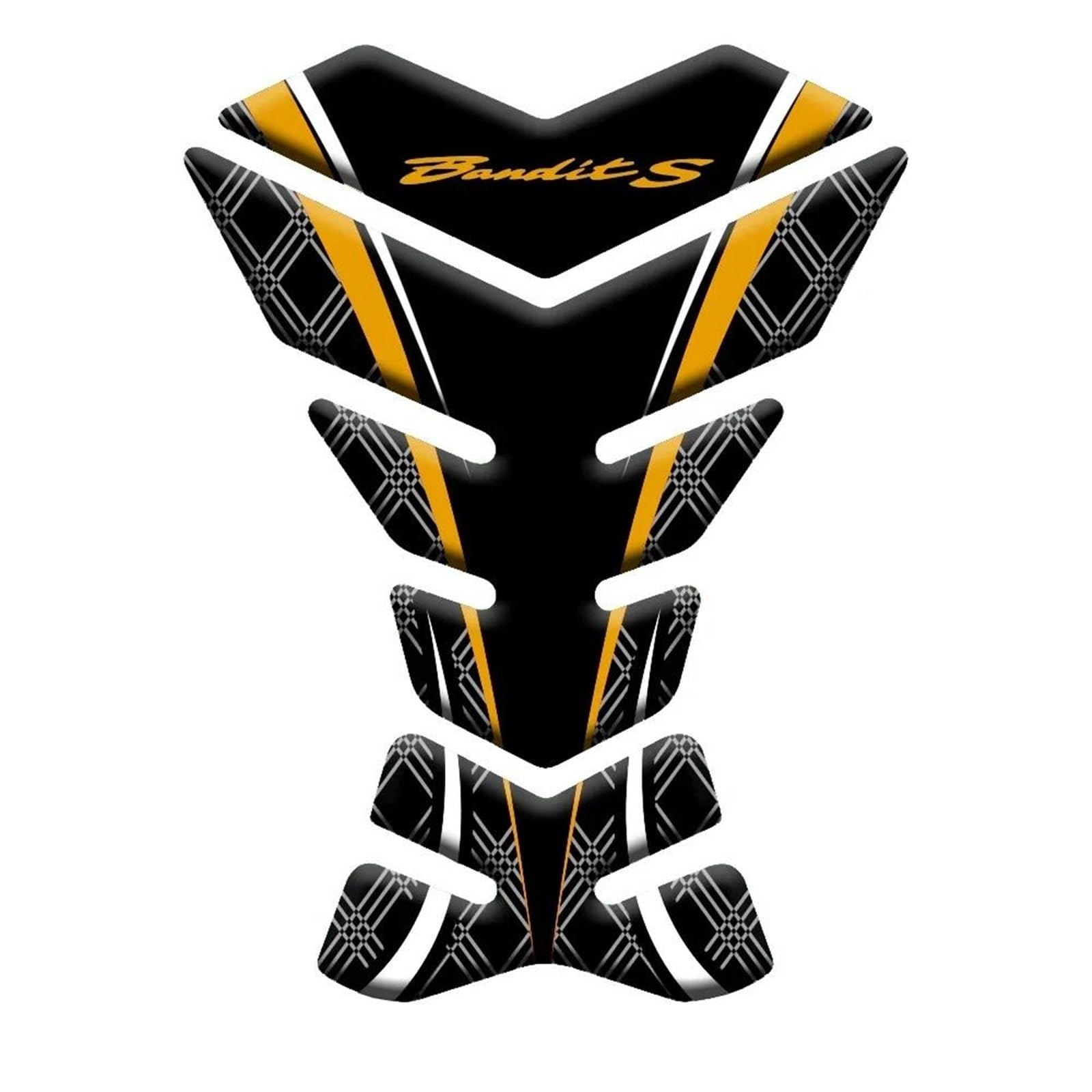 Motorcycle Tank Pad Gel Protector Sticker Accessories for Suzuki for Bandit 600 650 1200 1250 650S 600S ABS Accessories(Color1)