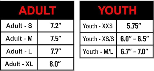 Miniatura 8 de Jester - Guantes de fútbol americano con agarre apretado, de rendimiento mejorado, Joker Pro Elite, guantes de fútbol americano con receptor súper