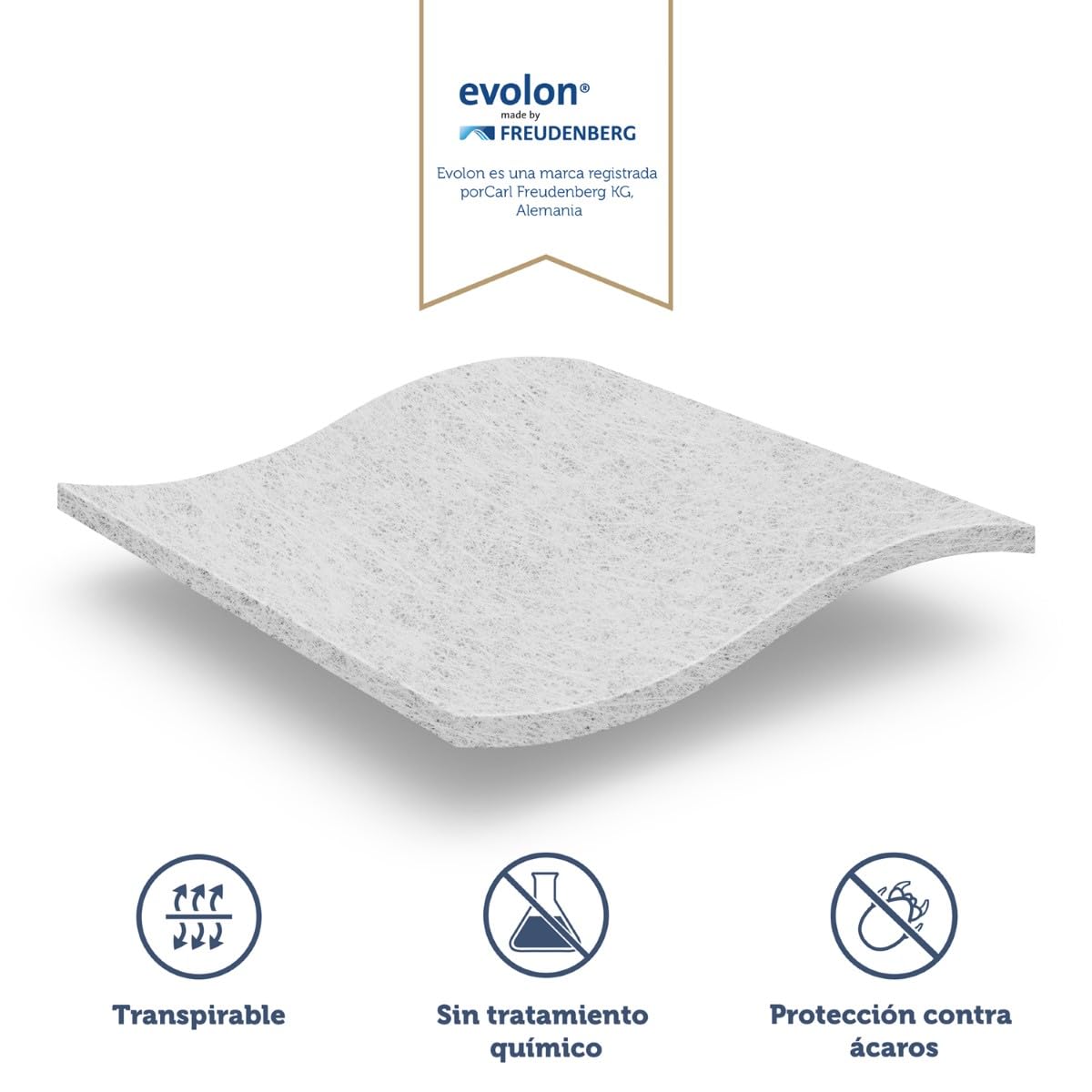 Blumtal 2 Juegos de Funda de colchón para alérgicos 90 x 200 x 8cm, Funda Topper - Antiácaros, Funda Protectora de colchón, Transpirable