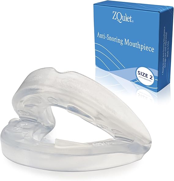 ZQuiet AntiSnoring Mouthpiece Solution Comfort Size 2