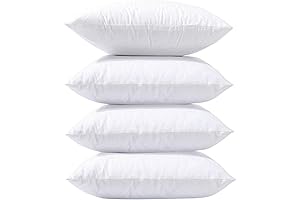 Phantoscope 45x45 Pillow Inserts: Microfiber Comfort for Your Home