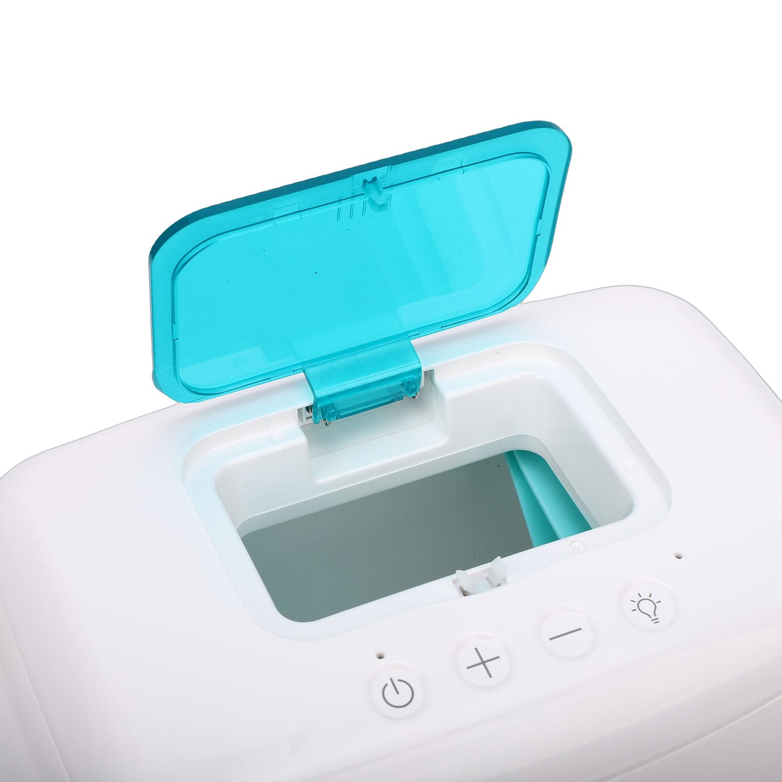 Baby Wipes Podgrzewacz, zasilany przez USB dozownik na chusteczki z lampką nocną, okienko, duża pojemność, odpowiedni dla niemowląt i dorosłych