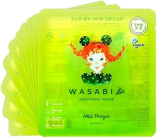 miss dragon Wasabi - Mascarilla calmante (10 ...