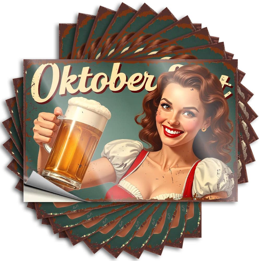 Core Quote Aesthetic Decals, Cats Cute Pattern Design for Dry Notebook | Hat Removable Vinyl Vintage Oktoberfest Beer Poster(6X9CM)