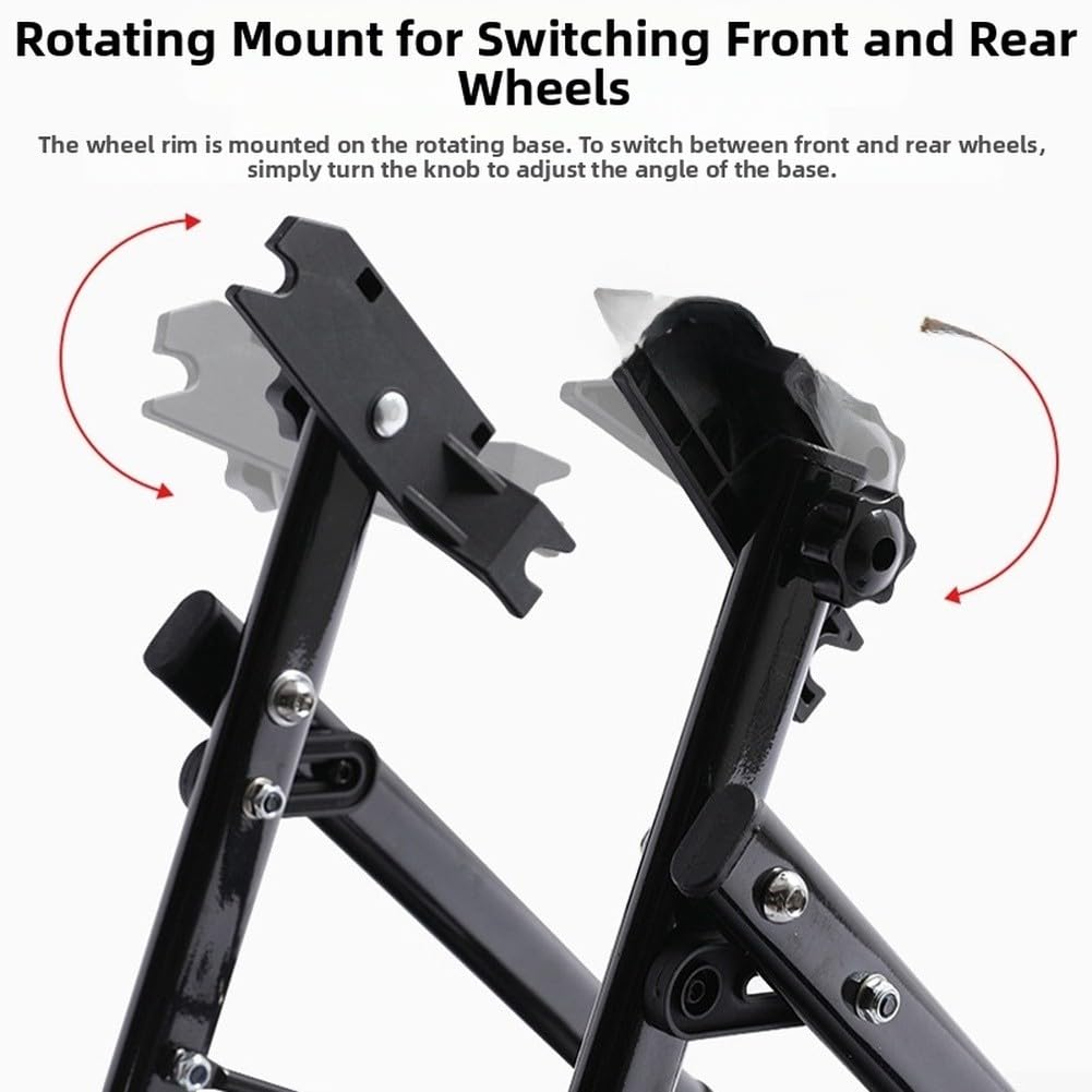 Support Centrage pour roue Vélo Aluminium Pliable Réglable Support