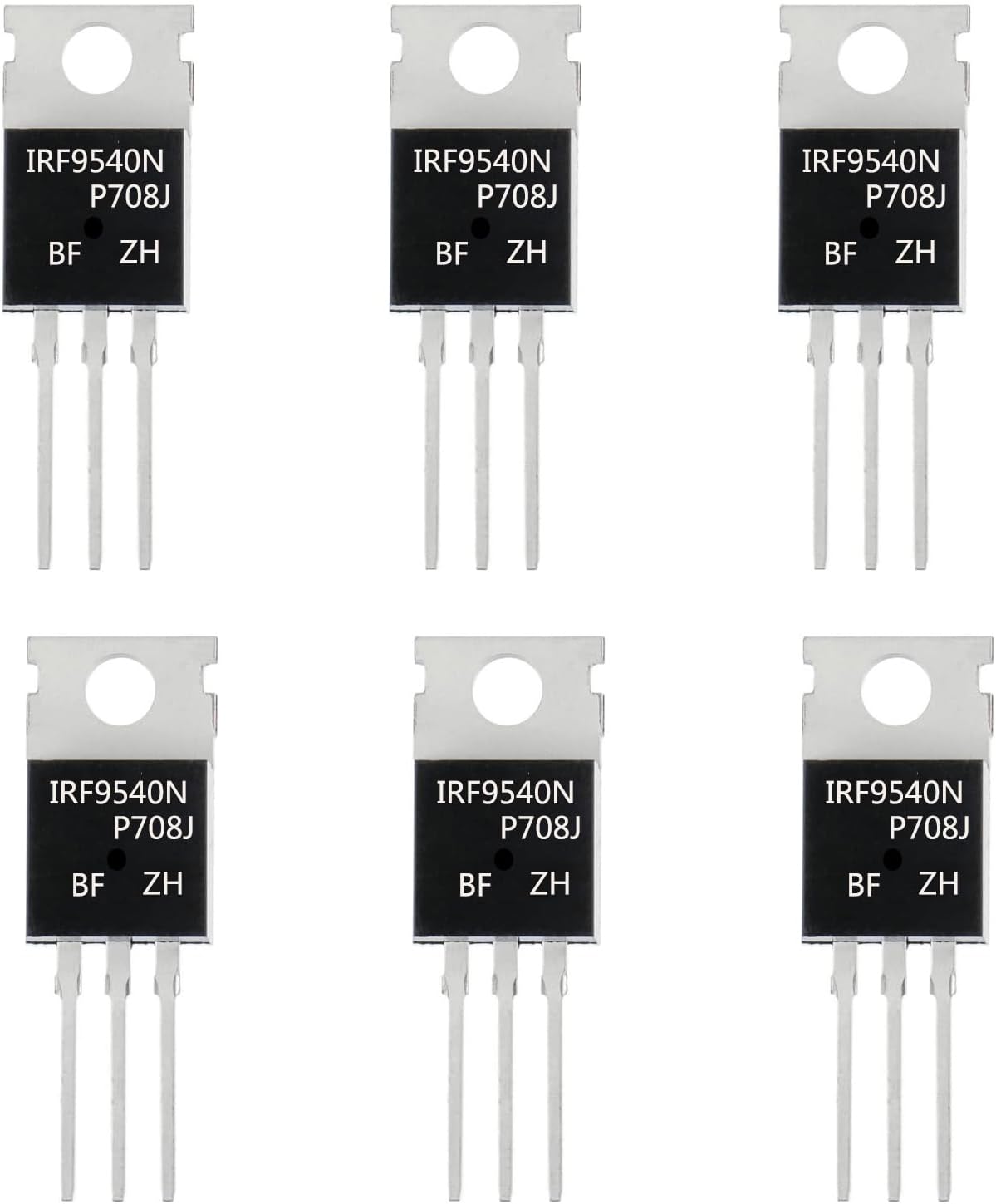 IRF9540N P-Channel Mosfet IRF9540 100V 23A Fast Switching Power MOSFET 6PCS