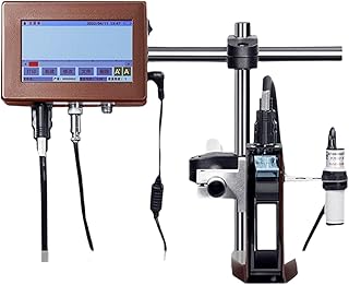 KOZEEY Industrial Inkjet Printer Date Coder High Speed Fast Printing Date Coding Machine for for Label Date Barcode,Logo Qrcode, Batch Number I,mage