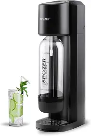 Máquina De Água Com Gás, Refrigerante Garrafa 1L, Compatível Todos Os Cilindros Co2 60L Rosca (Não Incluídos)