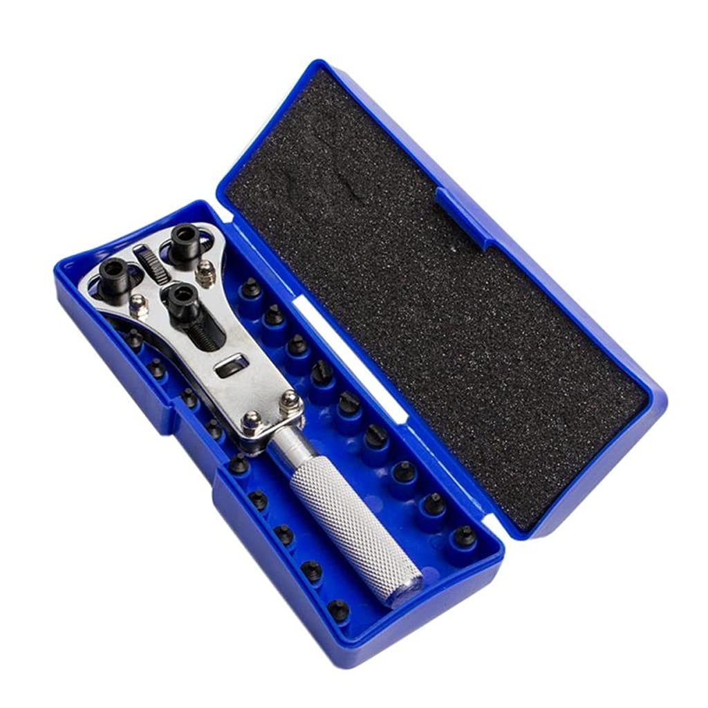 Kit de Herramientas práctico para Abrir la Tapa Trasera del Reloj, Llave de reparación, removedor de Tornillos, Multifuncional