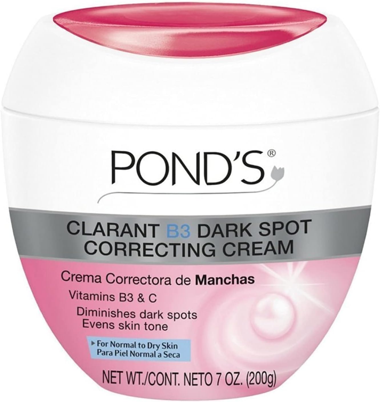 Ponds Clarant B3 Dark Spot Correcting Cream 7 Ounce (207ml) (3 Pack)
