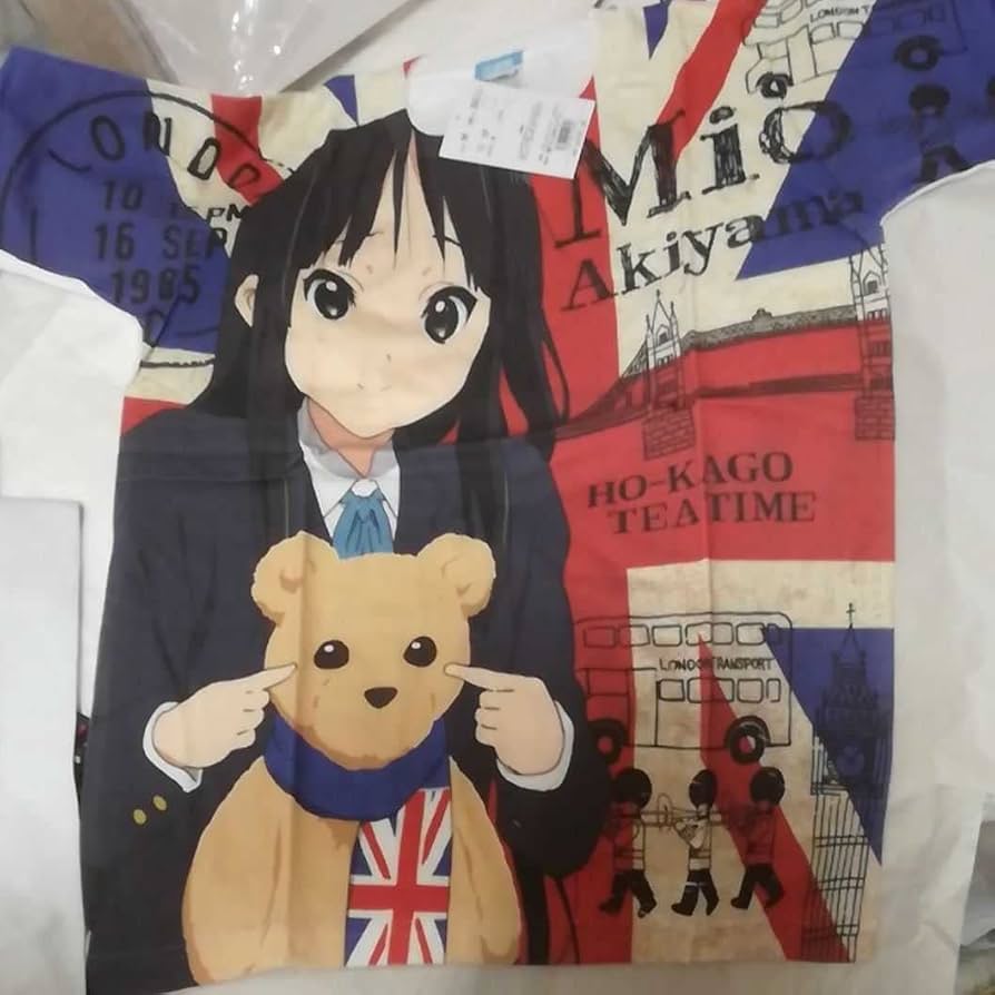 けいおん　秋山澪 タオル Tシャツ等 グッズセット HTT秋山澪 Tシャツ [けいおん！] | 公式キャラクターグッズ販売