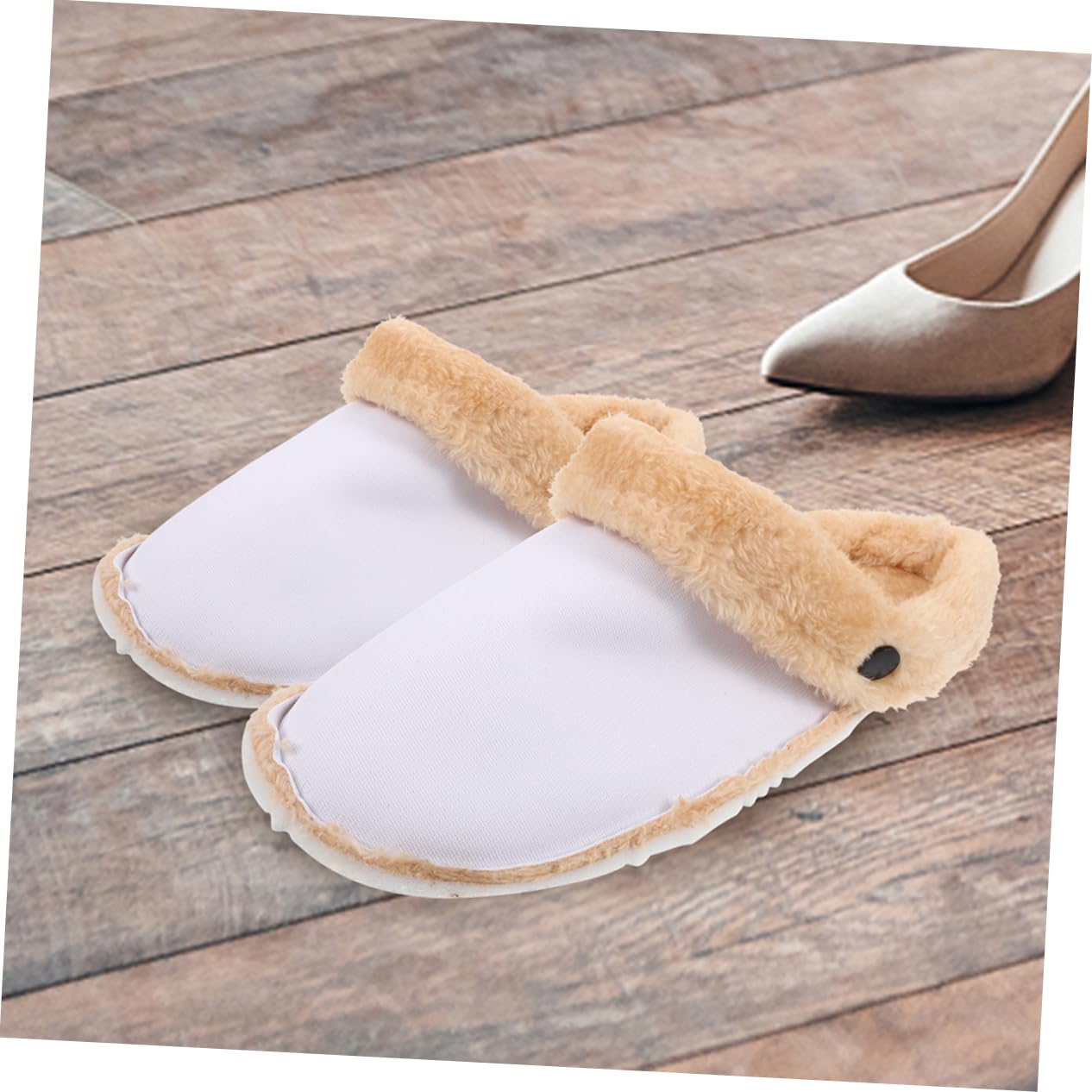 VALICLUD 5pares Plantillas De Invierno Cálidas y Suaves Para Zapatos Agujereados Inserciones Extraíbles y Lavables Compatibles Calzado De Talla