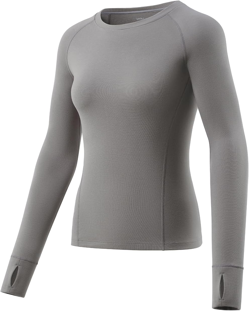 Thermal Underwear Shirts for Women: Fleece Lined Long Sleeve Undershirt for Cold We...