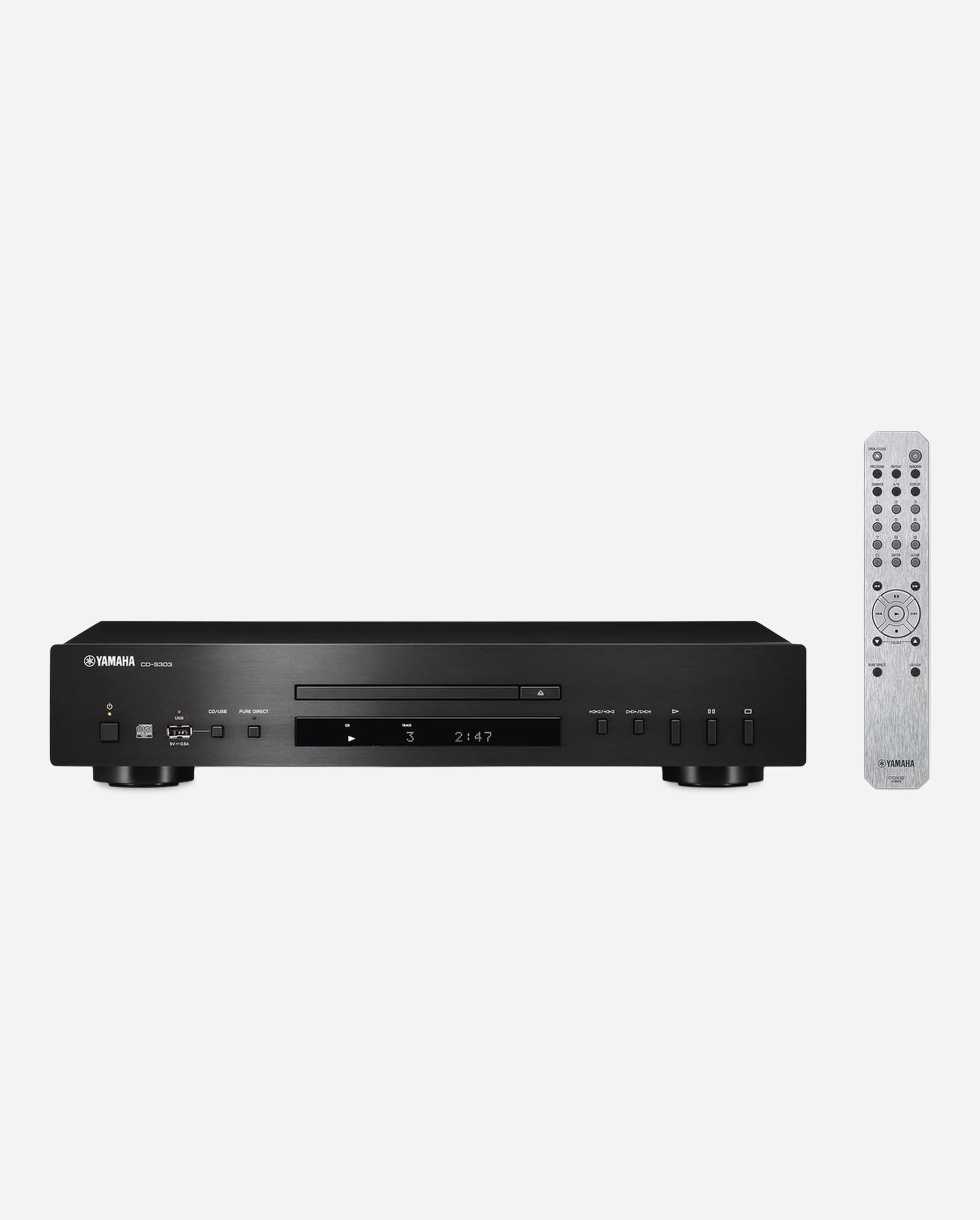 Amazon.com: Yamaha CD-S303 Single CD Player, Black : Electronics