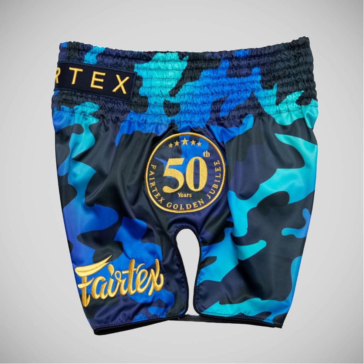 Fairtex BS1916 Golden Jubileo Luster Muay Thai Shorts