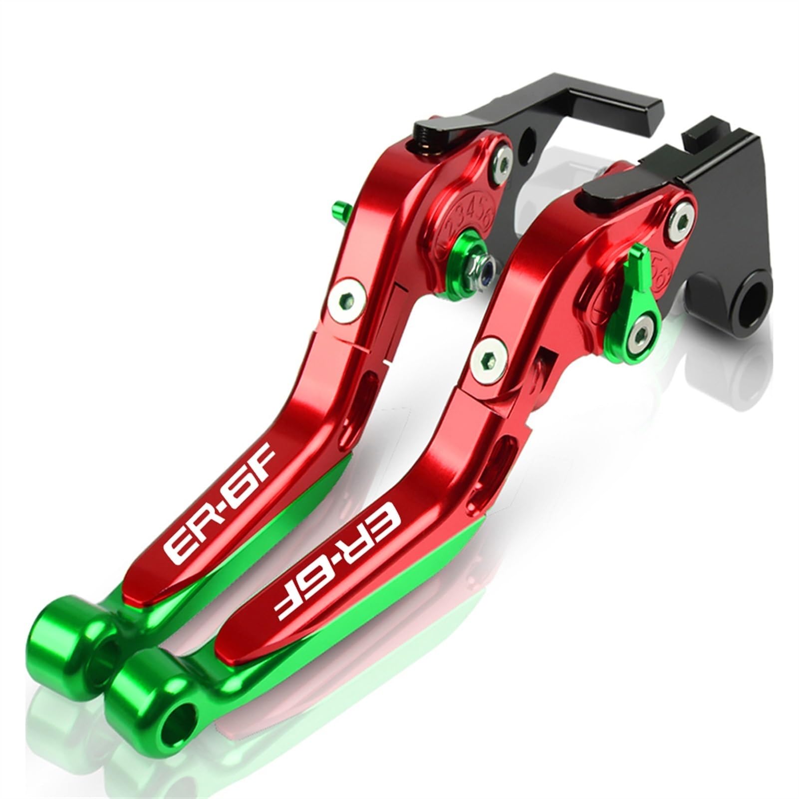 Leviers d'embrayage Kawasaki ER-6F en alu CNC pliable de précision pour moto Ninja 650R