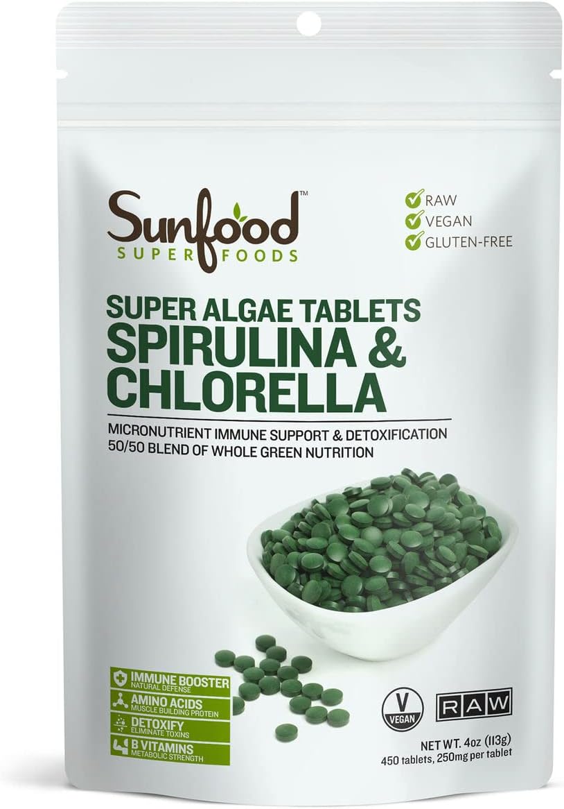 Vegan Protein Powder With Spirulina And Chlorella