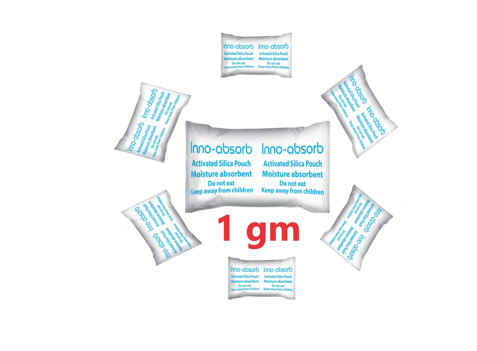 Inno-Absorb Silica Gel Pack (1g) - 500 Pieces (B07BZJ7LZL) Amazon Price History, Amazon Price Tracker