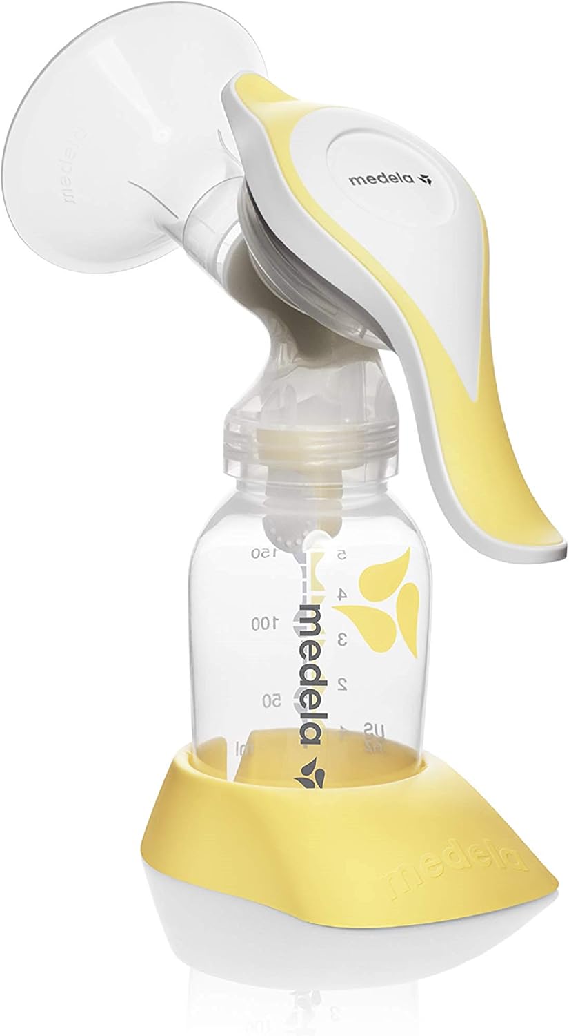 Medela Harmony Breast Pump, Manual Silicone Pump for Nursing