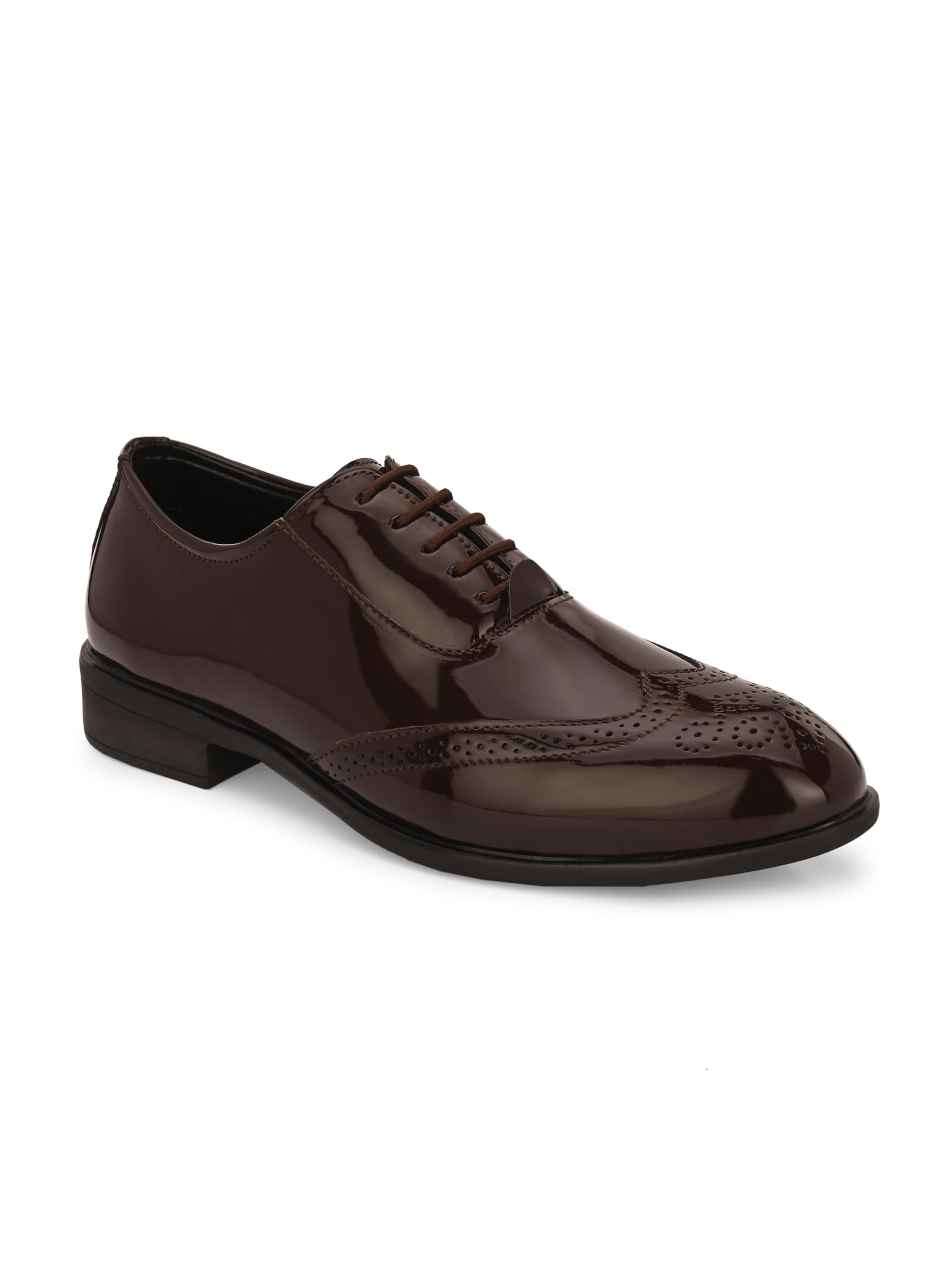 Travel-Friendly Lace-Up Formal Shoes for Men | Lightweight Leather Shoes for Man Foldable Sole | Shoes for Men Formal Comfortable Compact | Cushioned Insole Breathable | Office Shoes for Man Business Trips & Conferences (9654)-image-27