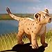 Keena 2PCS Realistic Lion Figurines with Lion Cubs, 2-10.6
