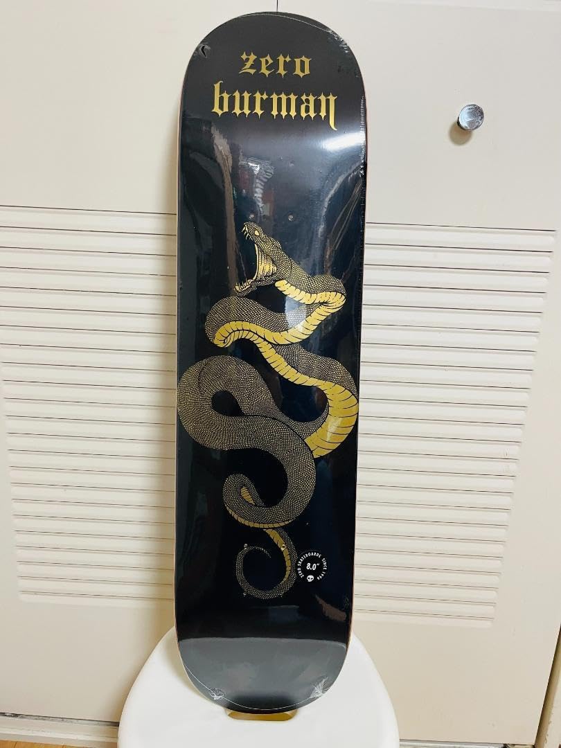 台湾製無地黒デッキテープ付き　ZERO ゼロ スケートボード8.25デッキ 台湾製無地黒デッキテープ付き ZERO ゼロ スケートボードデッキ