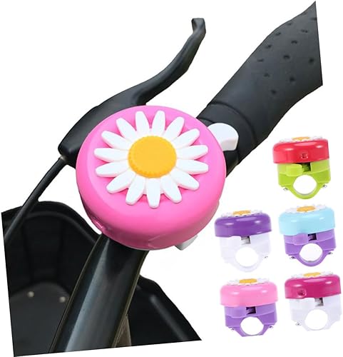 Miniatura 2 de 2 piezas de accesorios de bicicleta para niñas, niños, falda de hierba, novedosa campana de bicicleta, cinta de caballo, scooters para niños, cuerno