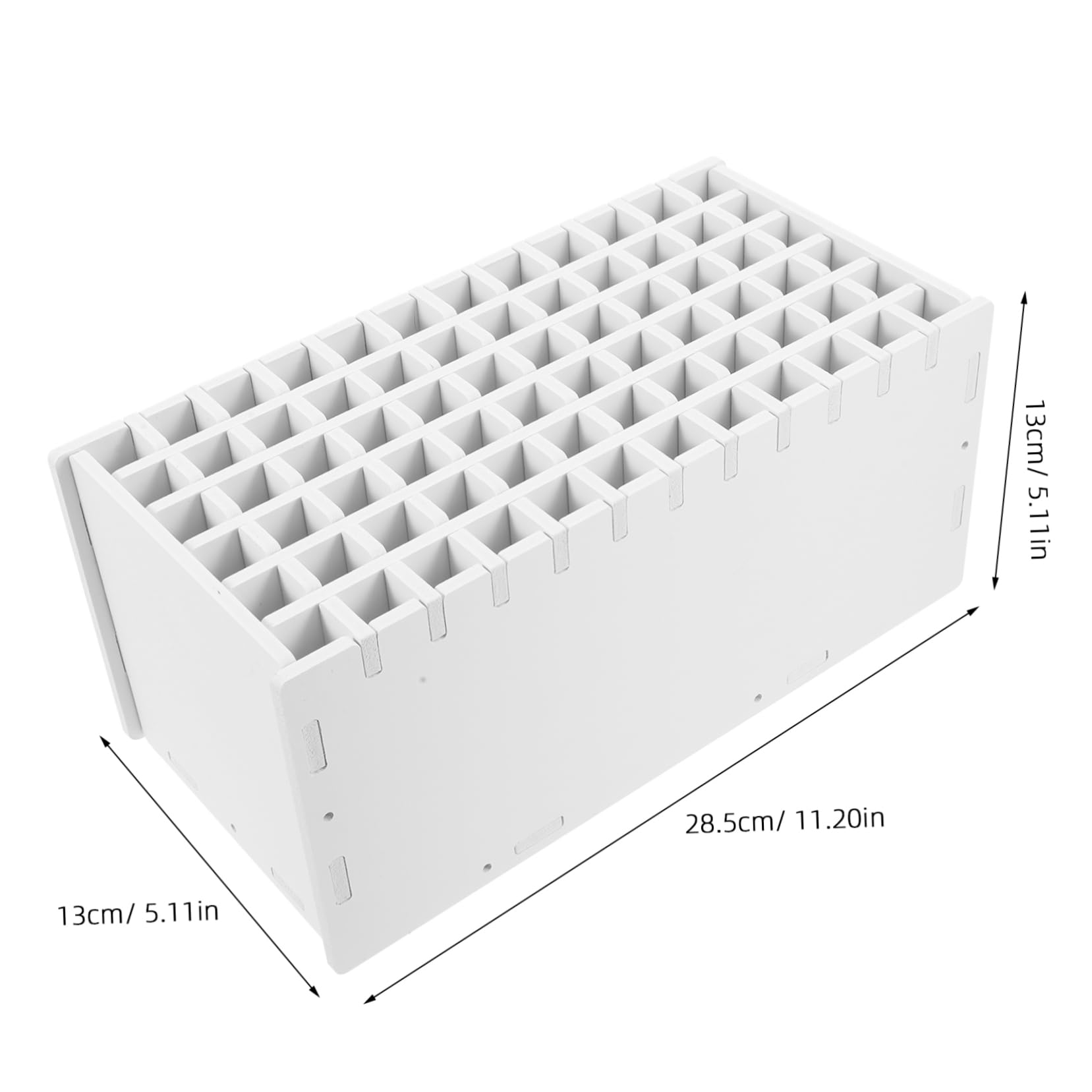 TEHAUX Scatola Portapenne in Organizer da Scrivania Scomparti Contenitore per Penne e Pennarelli Pratico per Ufficio e Studio Compatto e Resistente
