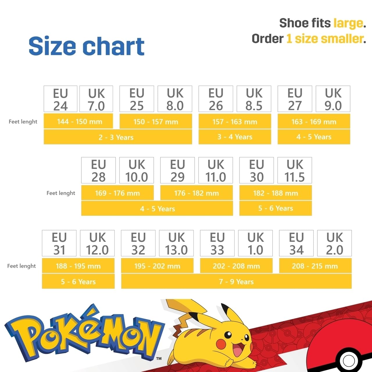 Leomil Pokémon Pantuflas niños Pantuflas niños, Ideal para el jardín de infancia o el hogar