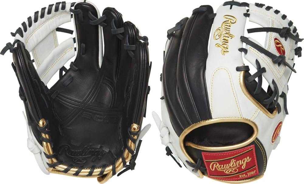 y*＠　Rawlings 硬式グローブ ブラック/ゴールド ローリングス Rawlings 硬式 HOH RISING STAR COMB 投手用