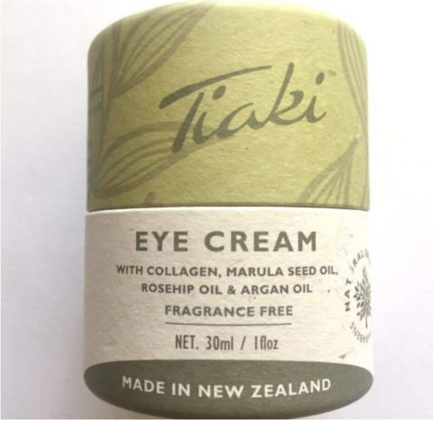 Tiaki Natural Eye Cream 1 Ounce