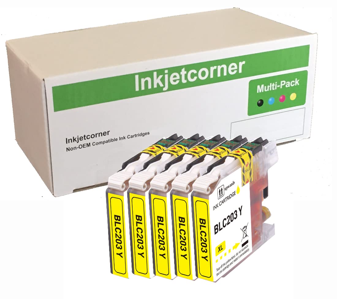 12-Pack Compatible Ink Cartridges For Brother LC203 XL - Replacement For MFC-J Series Printers