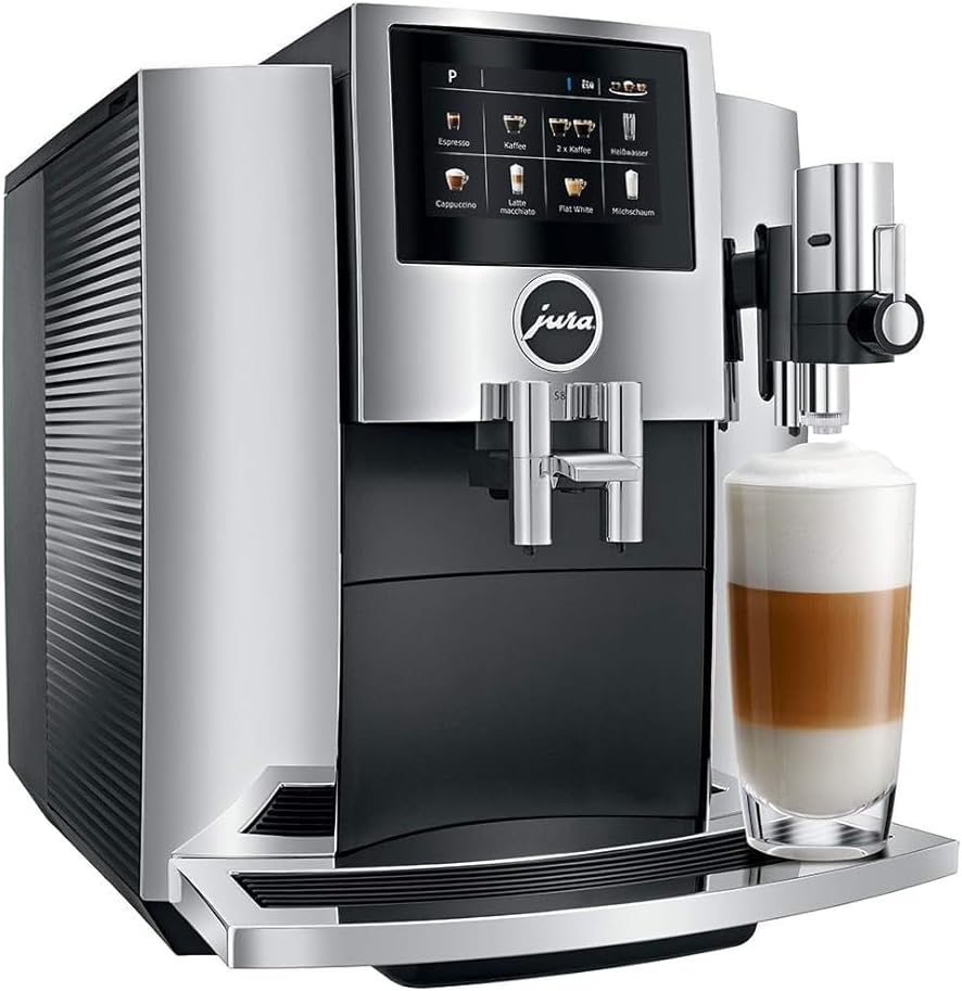 JURA Machine à café automatique S8 chromée