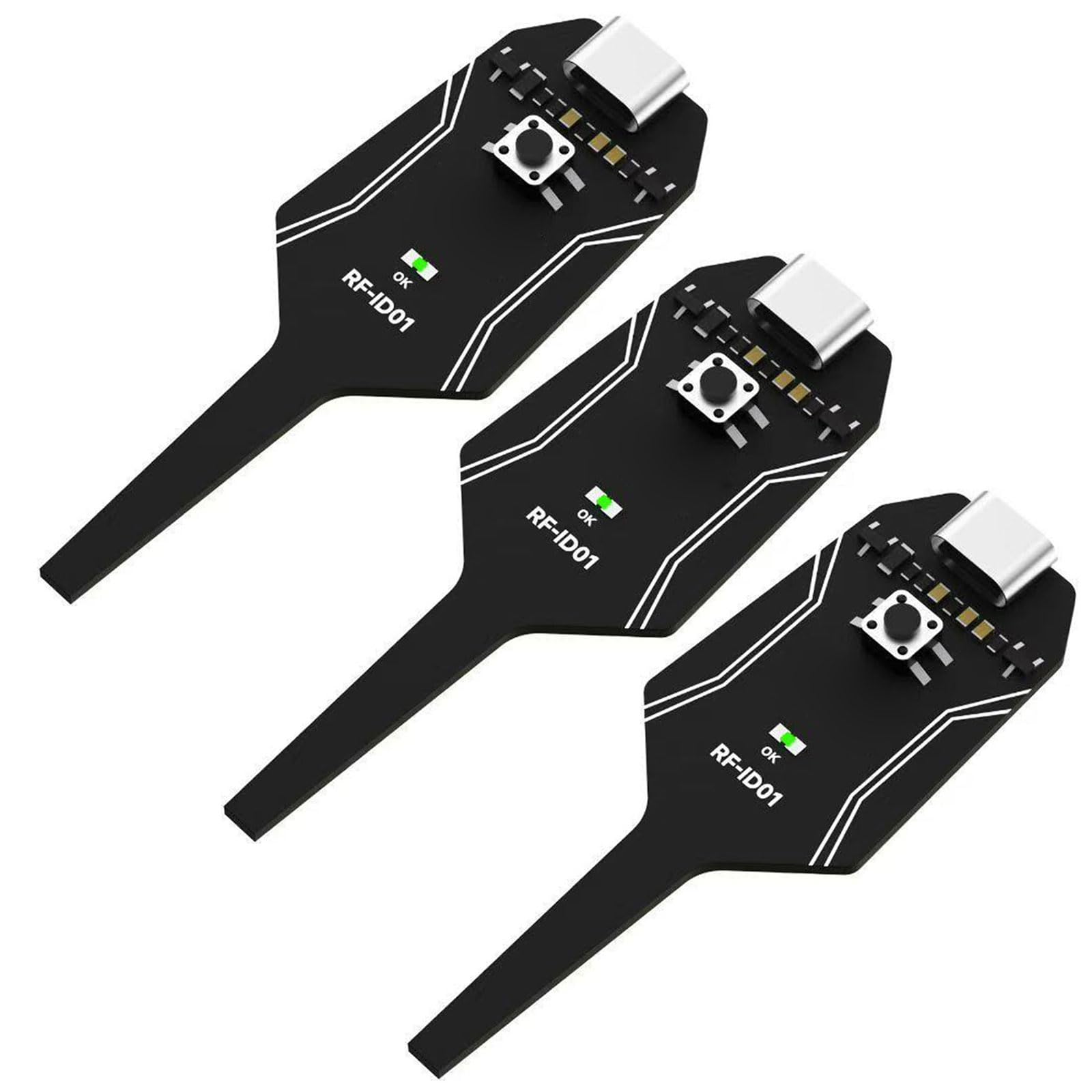 Alloneslife 3Pcs Inductance Analyzers Type C Power Supply Motherboards Coils Tester For Phone Motherboards Component Quick Diagnostics Electromagnetic Inductions