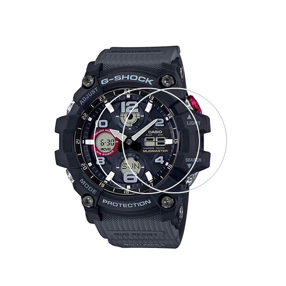 BROTECT Glas Screen Protector voor Casio G-Shock GA-B2100 Schermbeschermer [9H Hardheid, Beschermglas-Folie niet Gehard Glas