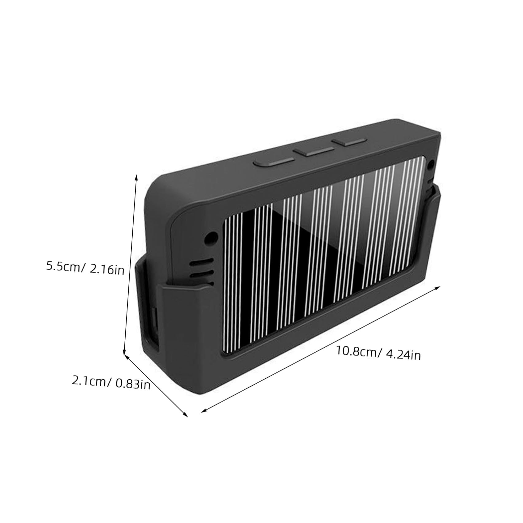 GALPADA Solare di Monitoraggio Pressione Pneumatici per Camion e Autobus Schermo a Colori ad Alta Definizione e Sensori Esterni per 4 Ruote, Wireless