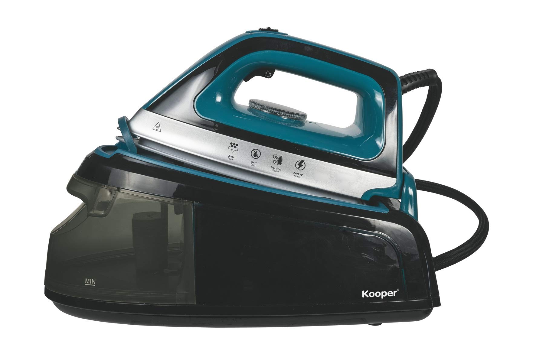 Kooper Ferro da stiro a caldaia con ricarica continua 2400 W