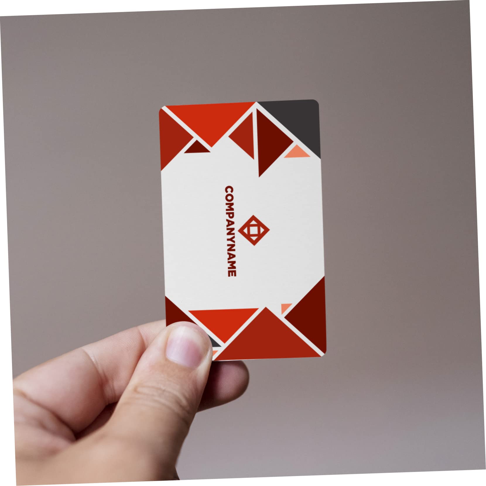 Alliage Cartes de Visite Vierges 100 Pièces, en Aluminium