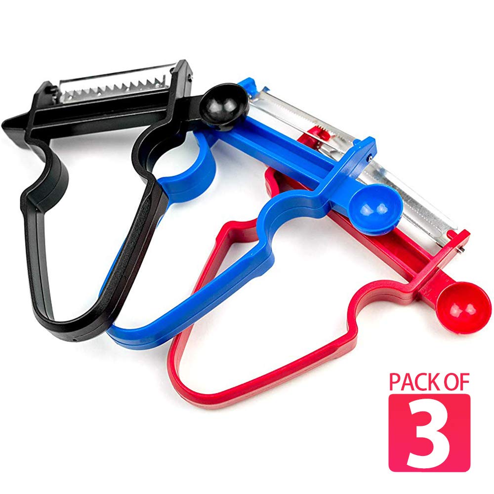 Plastic Vegetable And Fruit Peeler, Multicolour