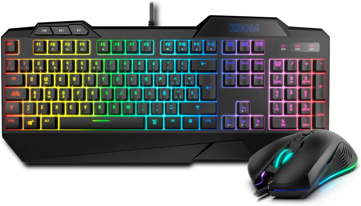 Pack Krom Krusher con teclado y ratón por 15,98€ ¡¡42% de descuento!!