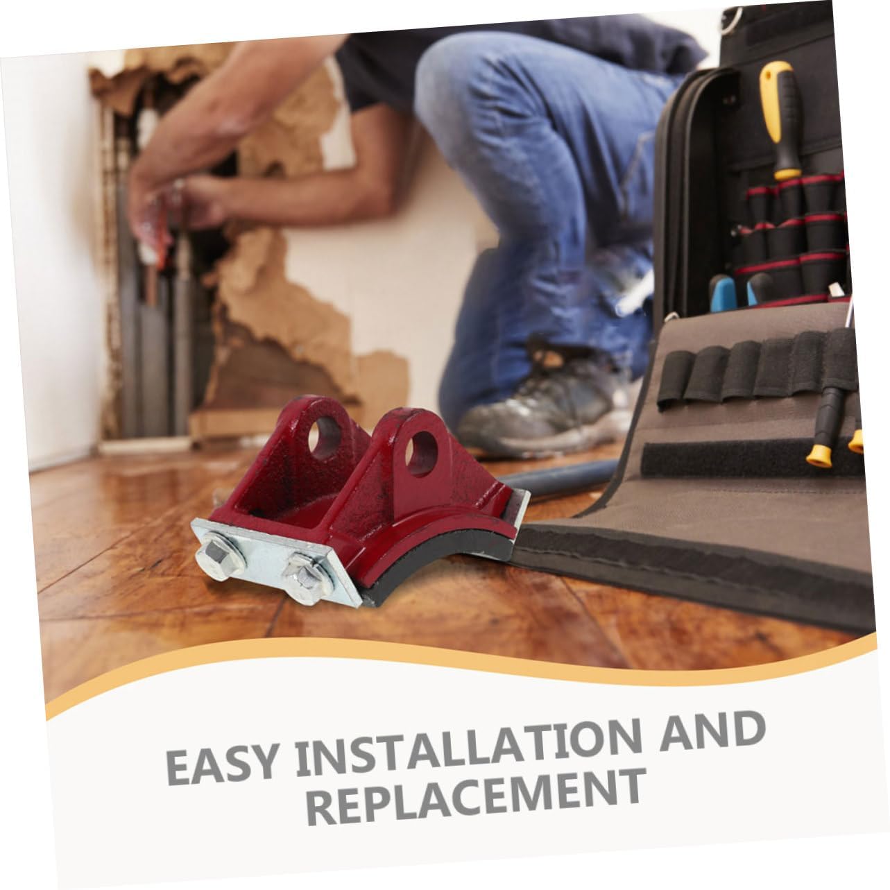 CHILDWEET Emergency Brake Shoes Pad Replacement for Tower Cranes Series Parking Brake Hardware High Wear Resistance Easy Installation