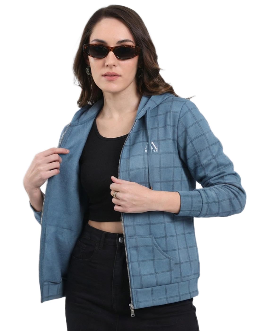 the classic togs Women’s Stylish Zip Hoodie Jacket | Casual Winter Sweatshirt with Hood|38-picture-10