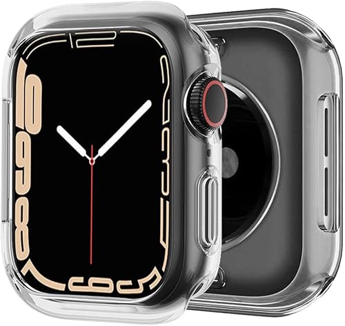 Miniatura 2 de BOTOMALL Funda para Apple Watch de 1.614in Series 78 de alta calidad, suave, flexible, delgada, ligera, protectora para iWatch - Transparente